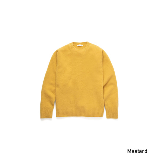 ラムズウール あざみ起毛セーター