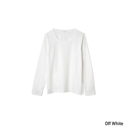 コットン 長袖Tシャツ
