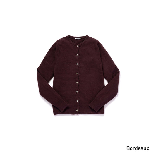 カシミヤ 薄手カーディガン