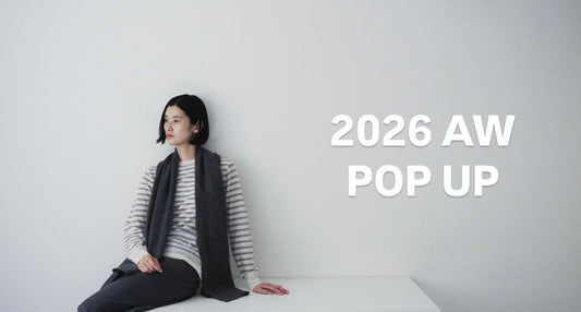 2026  AW  POP UP イベント