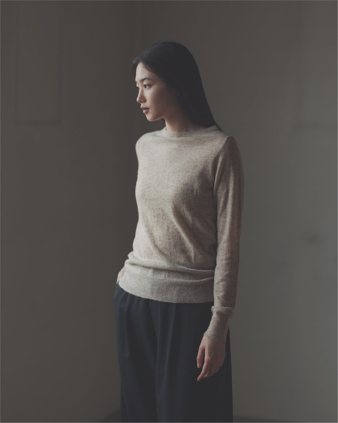 ANSPINNEN スピネン　カシミア ボートネック　カシミヤ　ニットn100 ANSPINNEN ECサイト