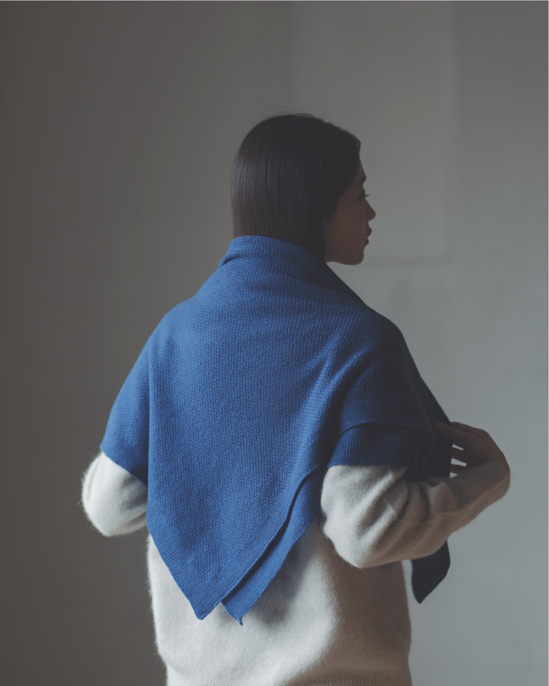 カシミヤ　薄手ショール