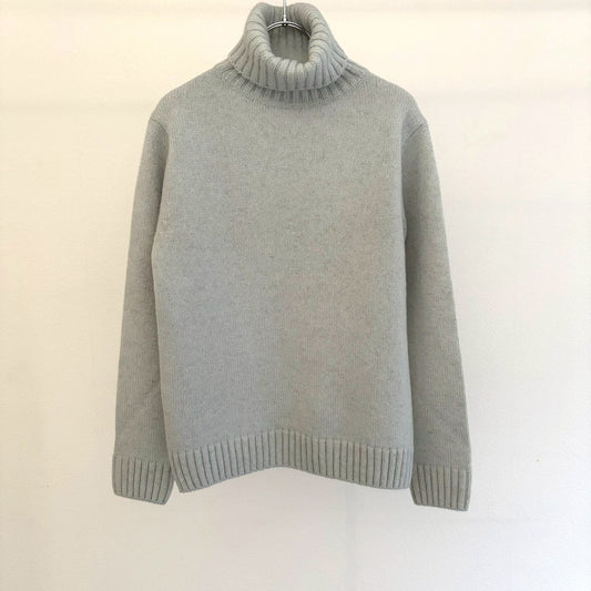 ヤクウール　タートルネックセーター