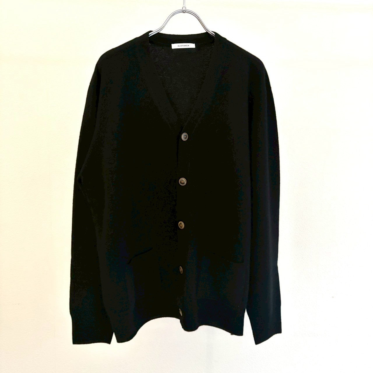 エクストラウール　チッピングカーディガン