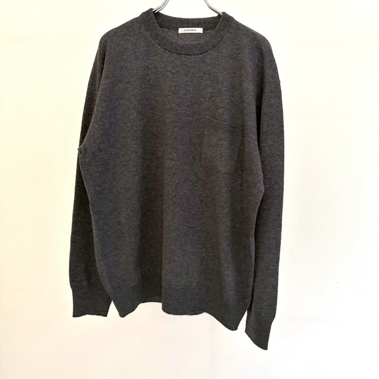 カシミヤ　リラックスプルオーバー