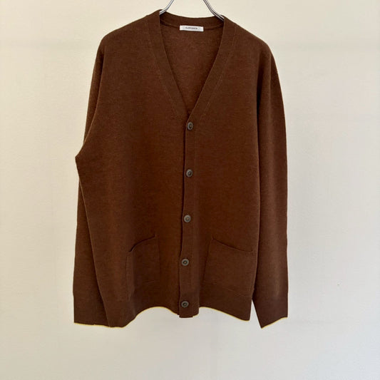 エクストラウール　チッピングカーディガン