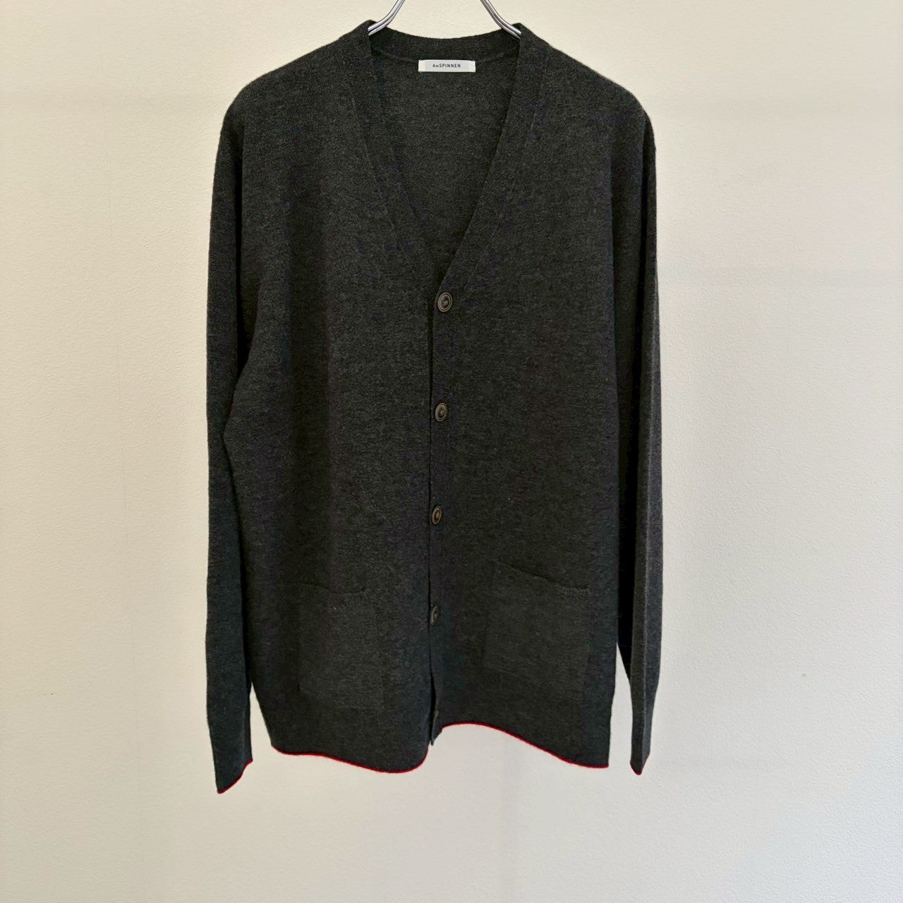 エクストラウール　チッピングカーディガン