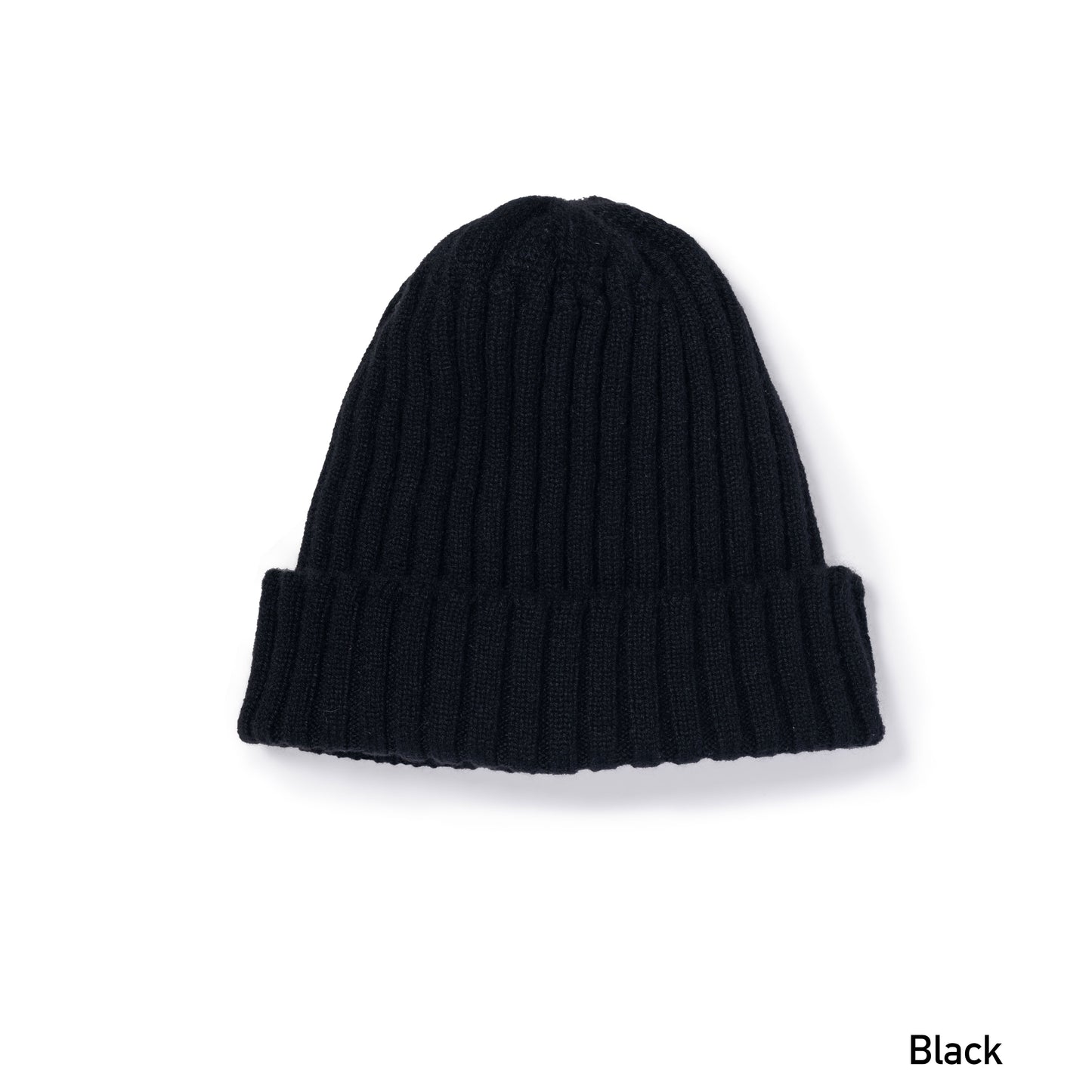 カシミヤ　手横ニット帽