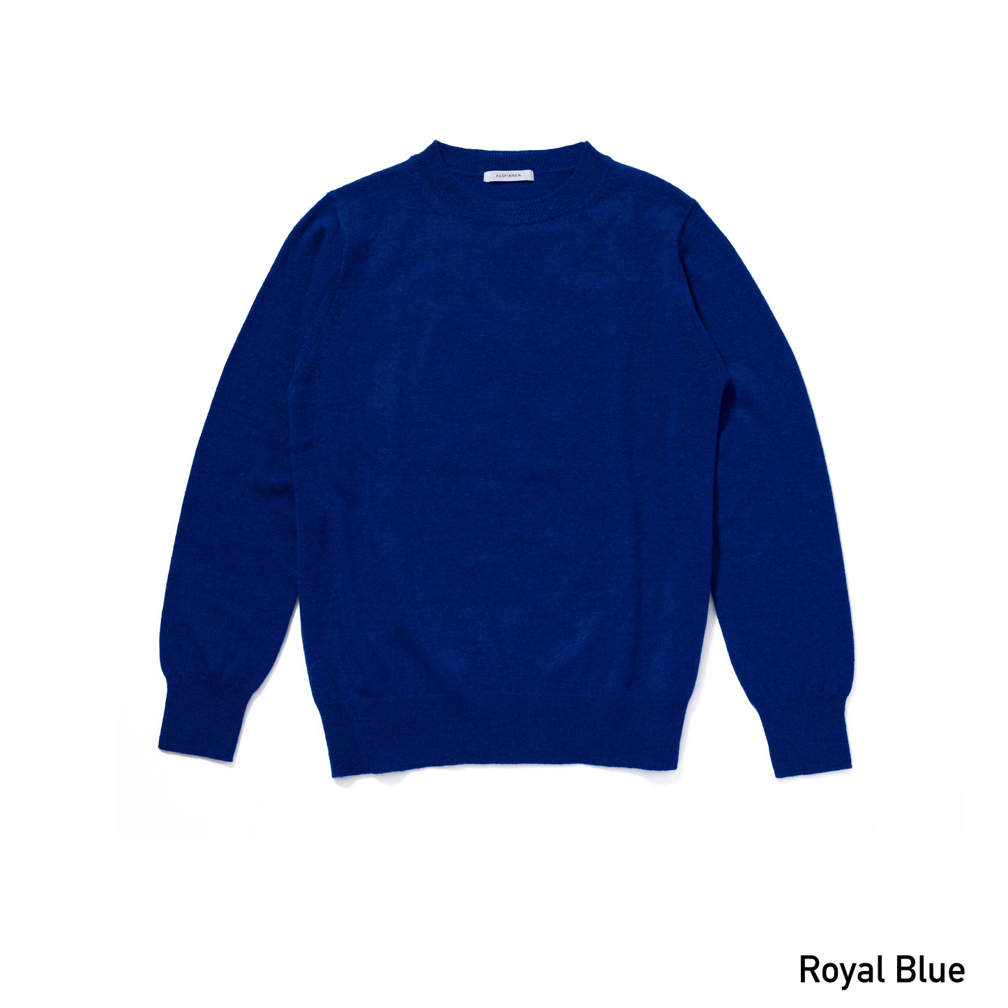 カシミヤ　薄手クルーネックセーター