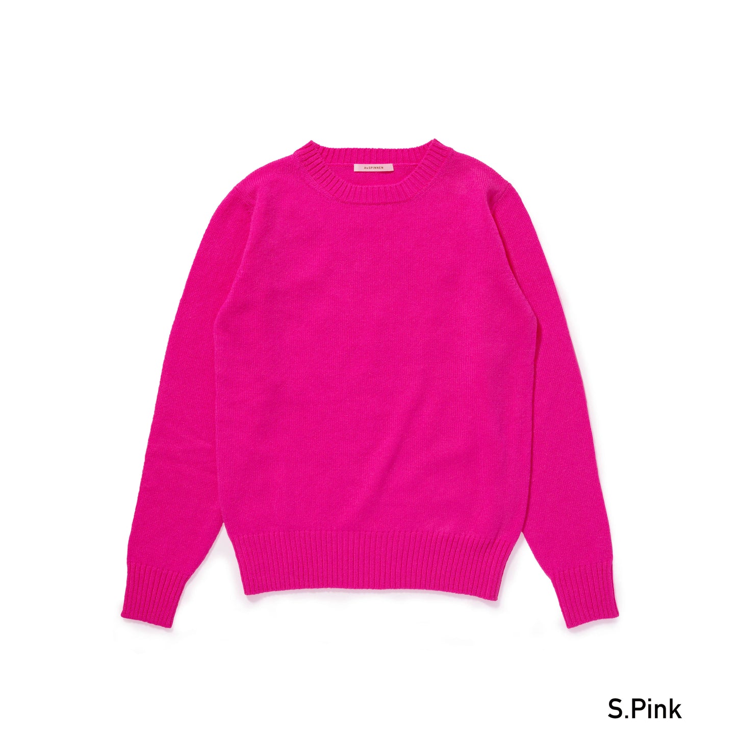 カシミヤ　クルーネックセーター