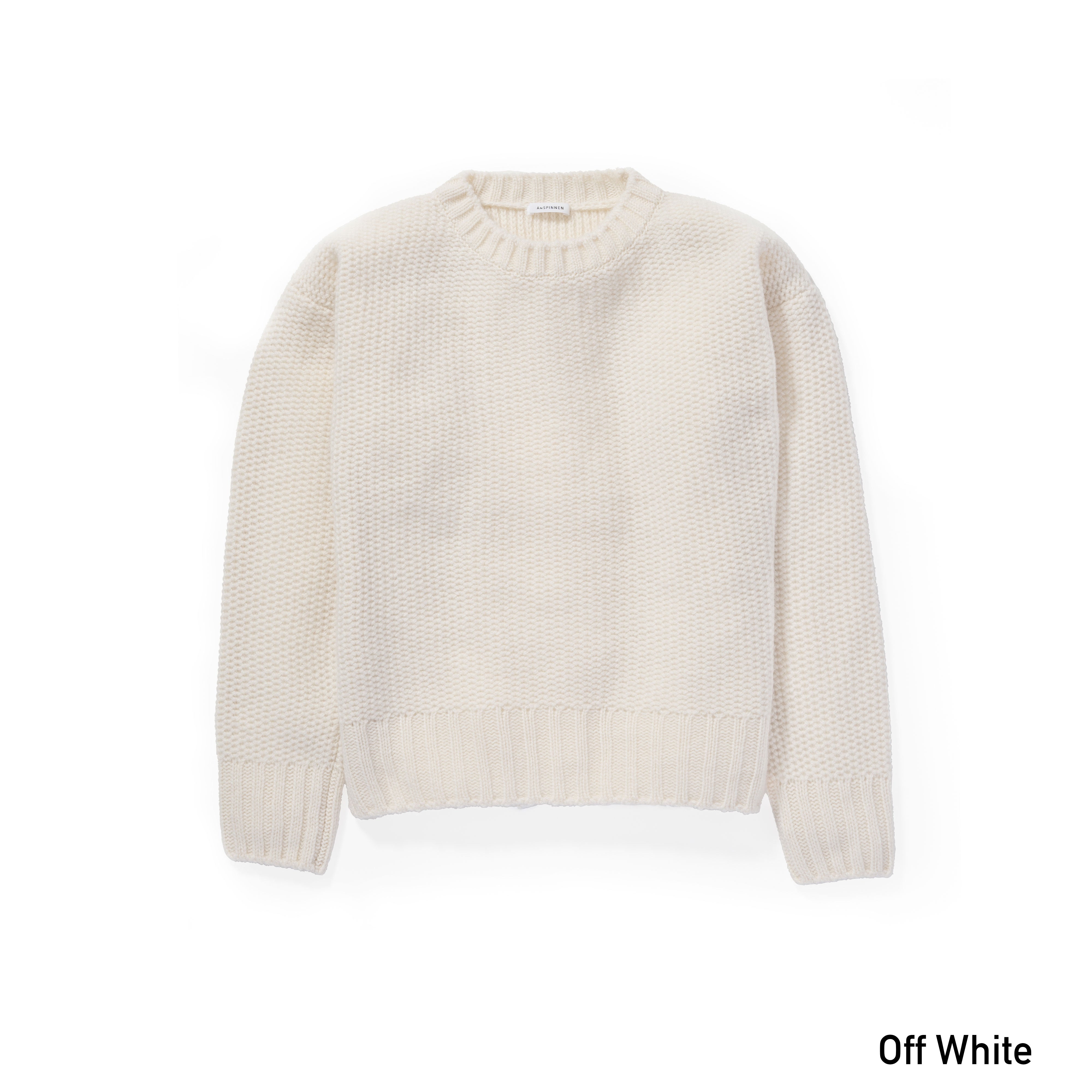 カシミヤ 鹿の子セーター – ANSPINNEN