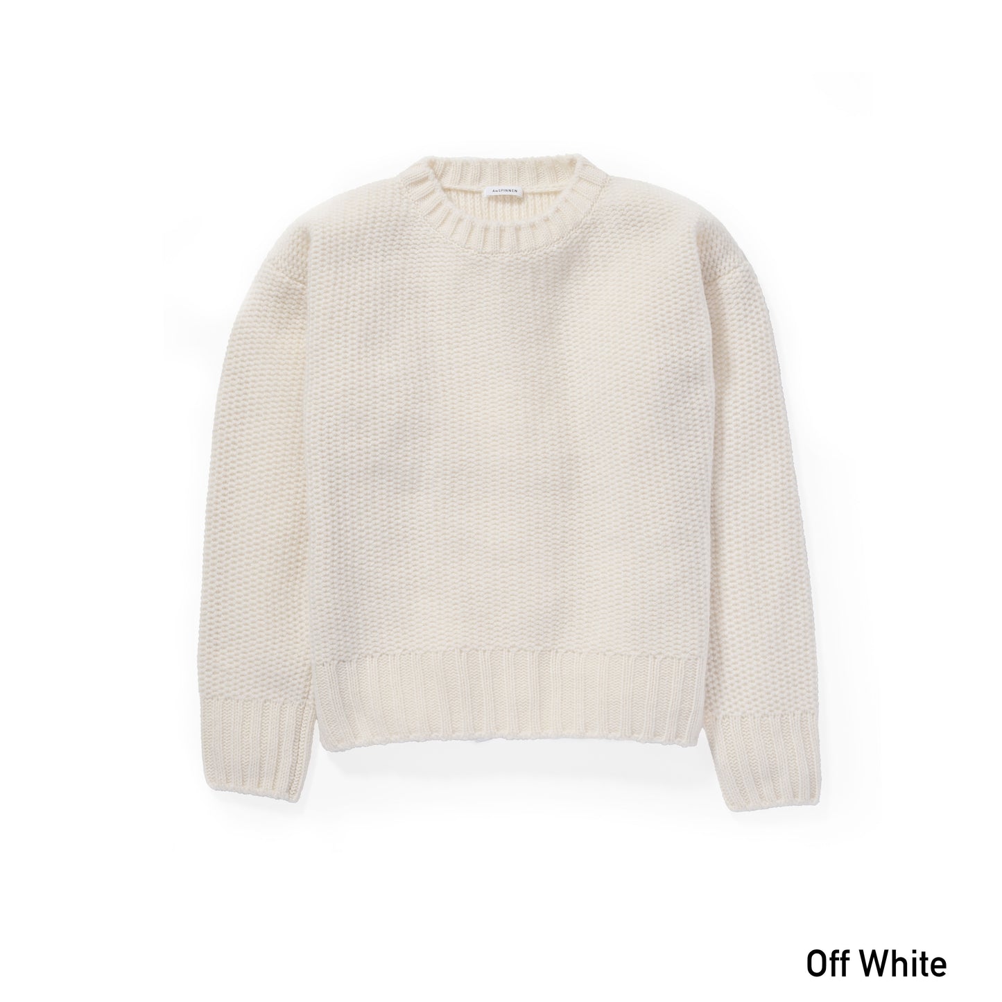 カシミヤ　鹿の子セーター