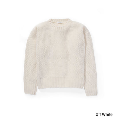 カシミヤ　鹿の子セーター