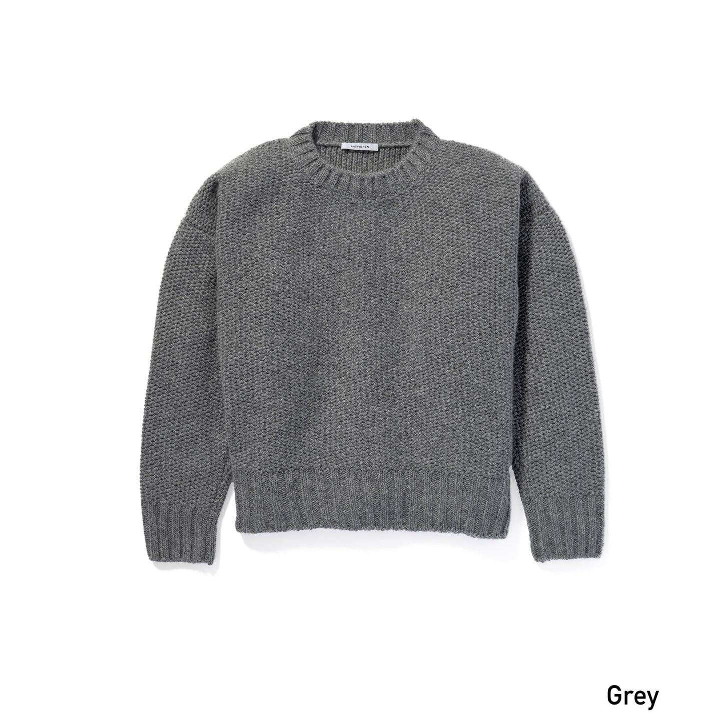 カシミヤ　鹿の子セーター